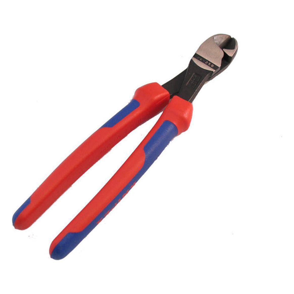 Cyclus knipschaar voor spaken tot 4,6 mm, Zijsnijtang voor precisie knipwerk, handvatten en snijkant zichtbaar.