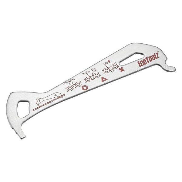 Roestvrij stalen Cetoolz 62C4 kettingslijtagemeter met digitale display voor nauwkeurig meten van kettingen