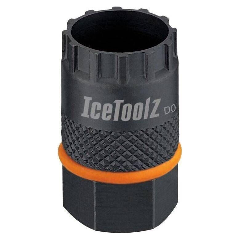 Icetoolz Freewheelafnemer Cassette Borg Ring Afnemer 09C3 voor fietsen, zwart kunststof en metalen onderdelen