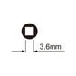 Spaaknippelsleutel Icetoolz 12D3 Voor 3,6 Mm (Vierkante Nippels) - Le Coq Wielerartikelen