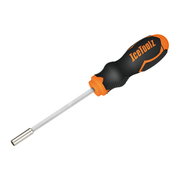 Icetoolz spaaknippelsleutel 12D5 voor 3,6 mm vierkante nippels, geschikt voor fietswielreparatie en onderhoud