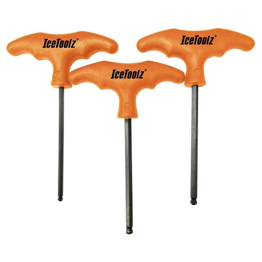 T-Inbussleutelset Icetoolz 70Ta - Inbus 4, 5 En 6Mm - Le Coq Wielerartikelen