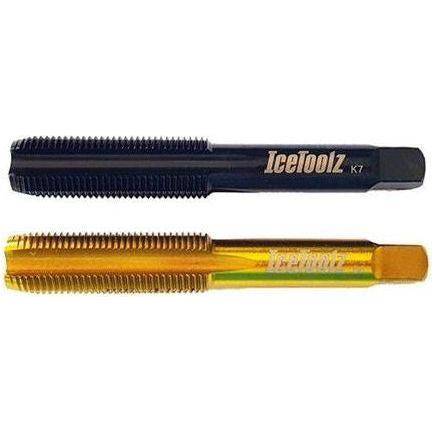 Icetoolz Xpert E154 pedaaltapset voor crankarm 9/16" x 20 TPI, geschikt voor fietsen, close-up van de onderdelen