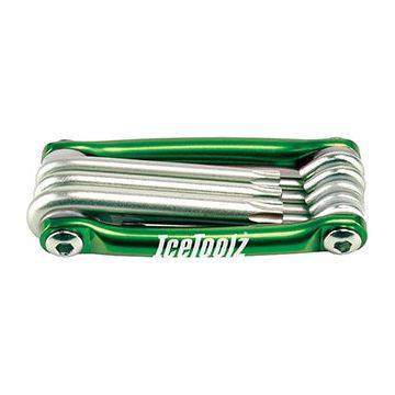 Multitool Icetoolz 96T1 Star 8 inclusief acht gereedschappen, compacte multitool voor veelzijdig gebruik