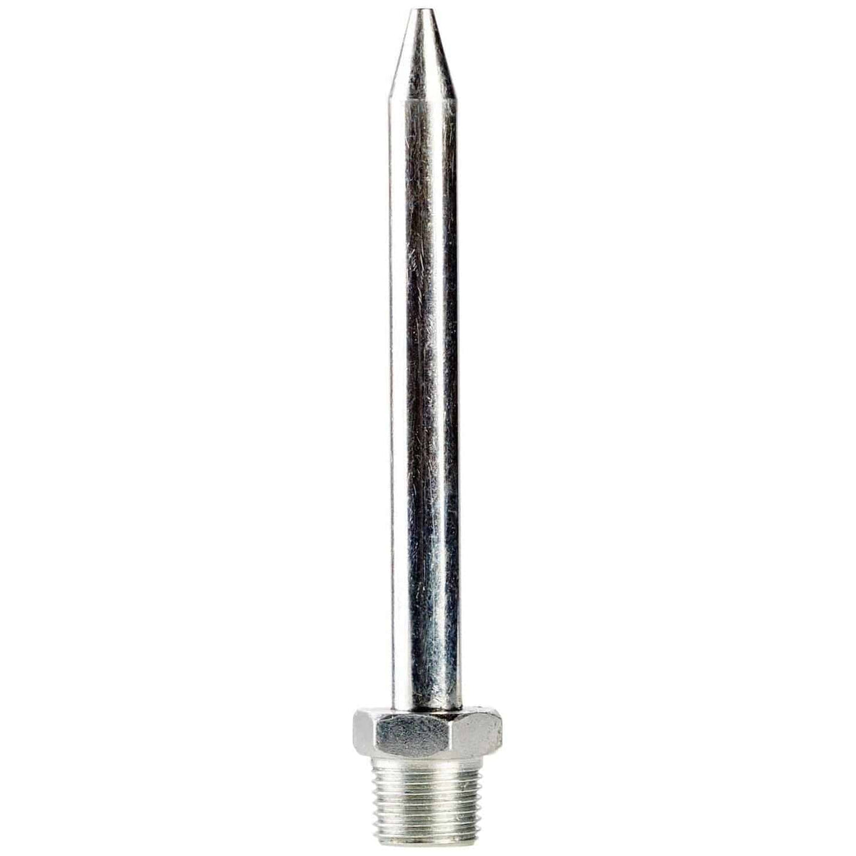 Elvedes spuitnaald van 10 cm met schroefdraadbevestiging voor vetspuit, trapas gereedschap, geschikt voor onderhoud en smering