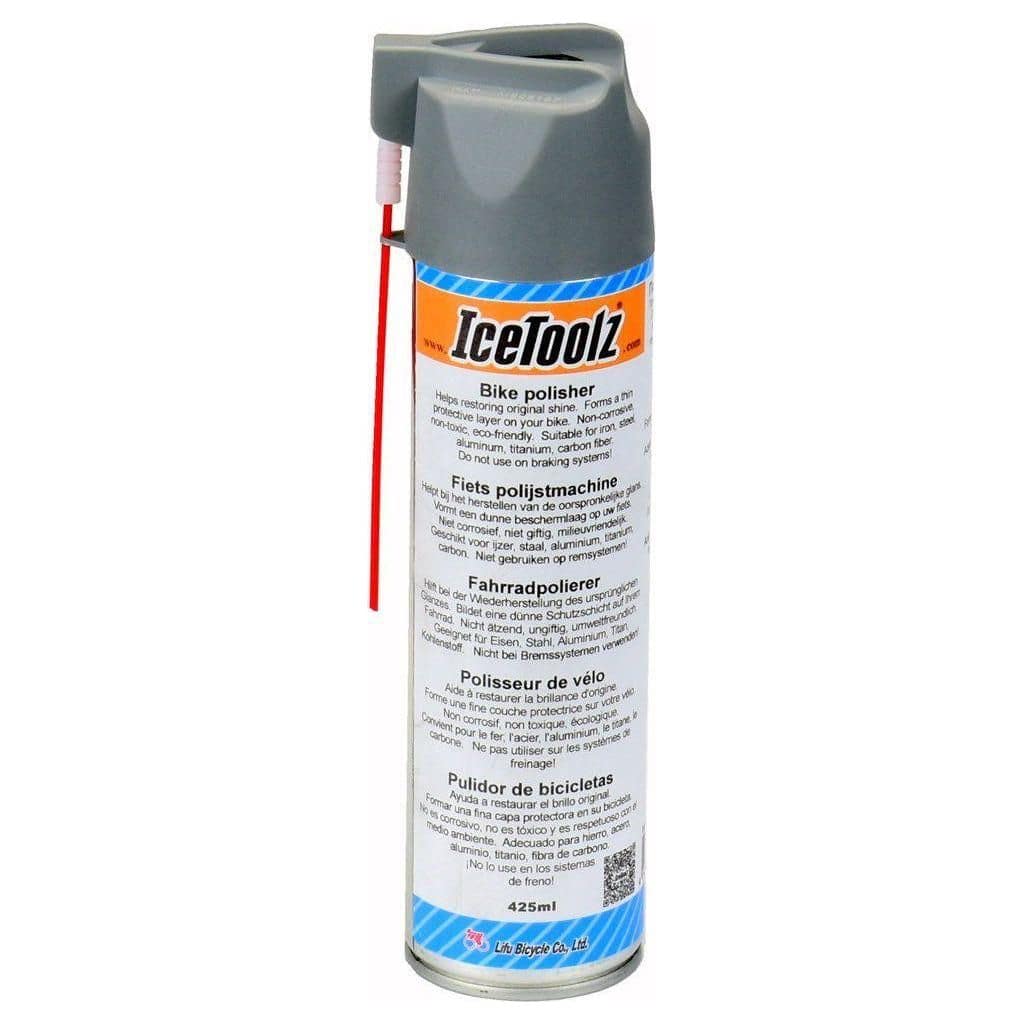 Icetoolz Shine & Protect Spray 240C311, 425 ml, beschermende spray voor gereedschap en metalen oppervlakken, zichtbaar in de afbeelding.