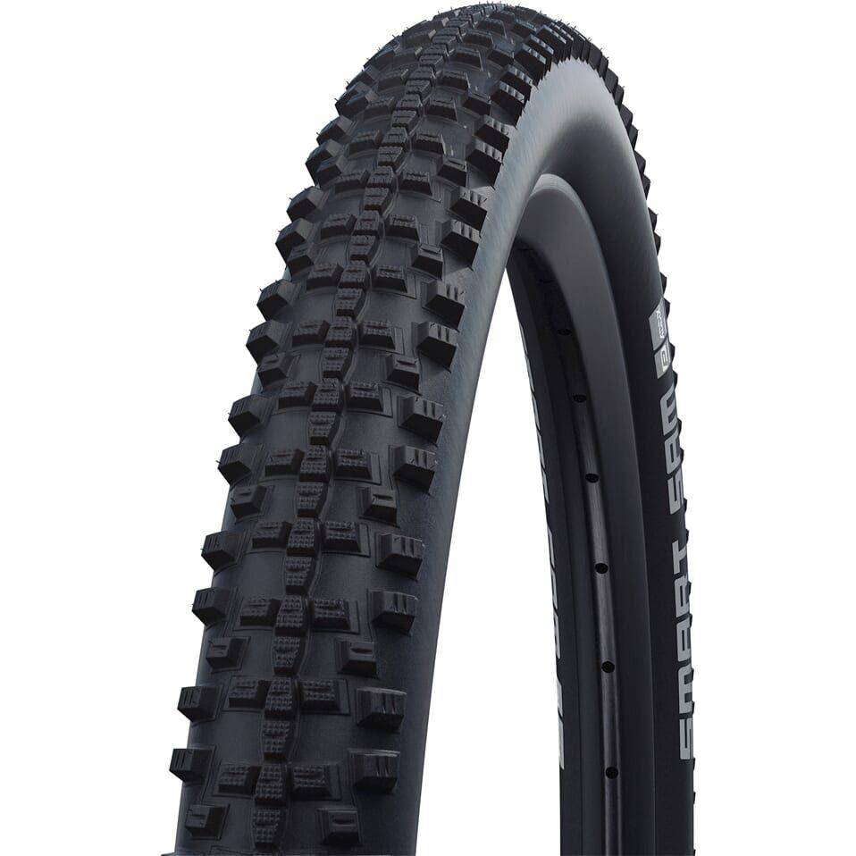 Zwarte Schwalbe 29-inch Smart Sam MTB-binnenband met ADDIX Performance voor off-road fietsen.