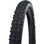Zwarte Schwalbe 29-inch Smart Sam MTB-binnenband met ADDIX Performance voor off-road fietsen.