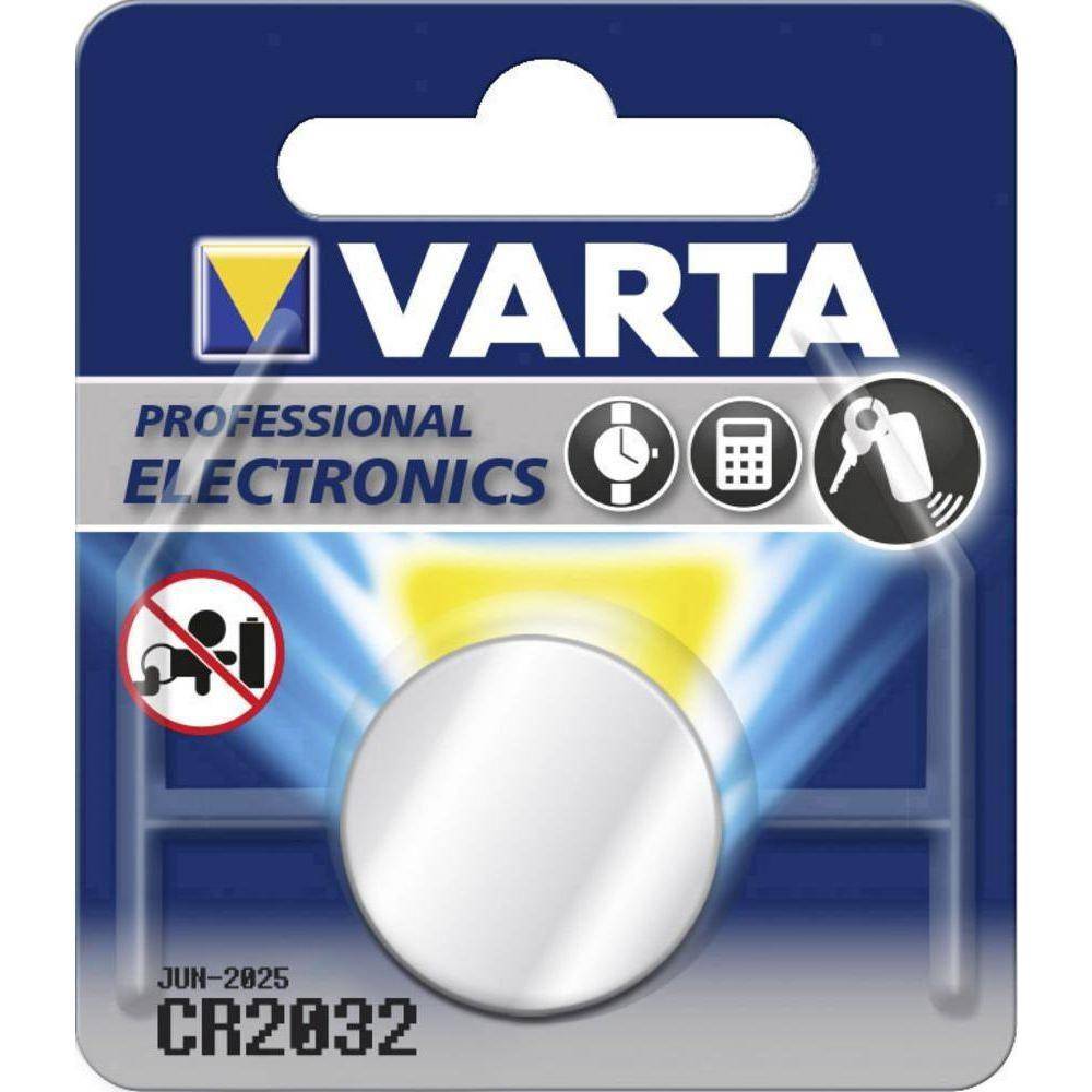 Knoopcel Batterij Varta Cr2032 Lithium 3V - Le Coq Wielerartikelen