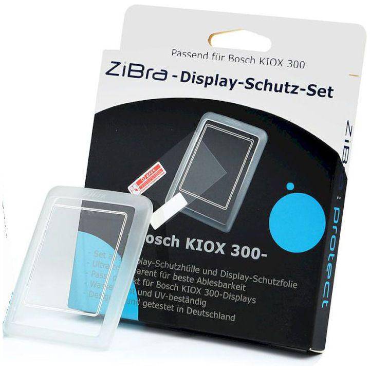 Zibra Bosch Kiox 300 displaybescherming, accessoire voor fietscomputer, transparant en stevig, geschikt voor Bosch e-bike systemen