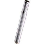 Vinty zadelpen kaars 350 mm in chroom, stabiele en duurzame fietsaccessoire met glanzende afwerking.