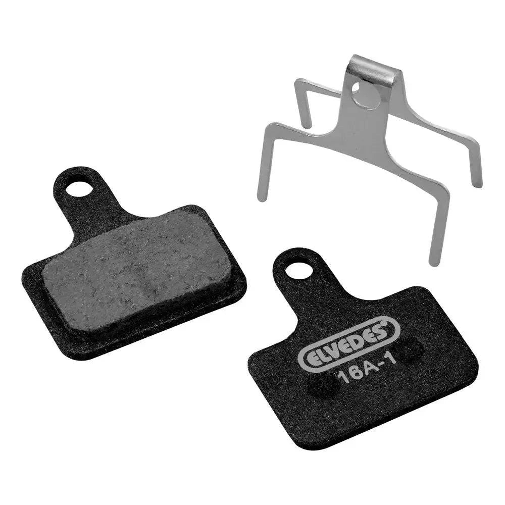 Elvedes metalen schijfremblokset voor Shimano Ultegra BR-RS805, geschikt voor betrouwbare remprestaties op de fiets.