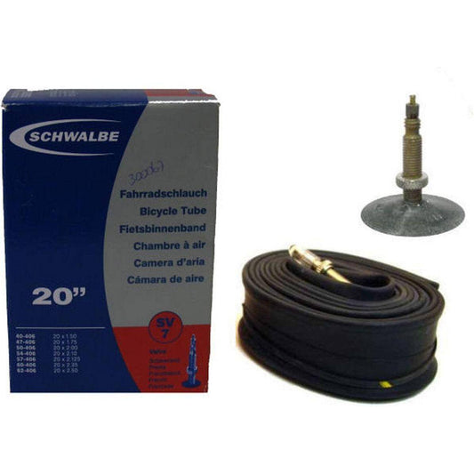 Schwalbe Binnenband Sv7 20" / 40/62-406 - 40Mm Ventiel - Le Coq Wielerartikelen