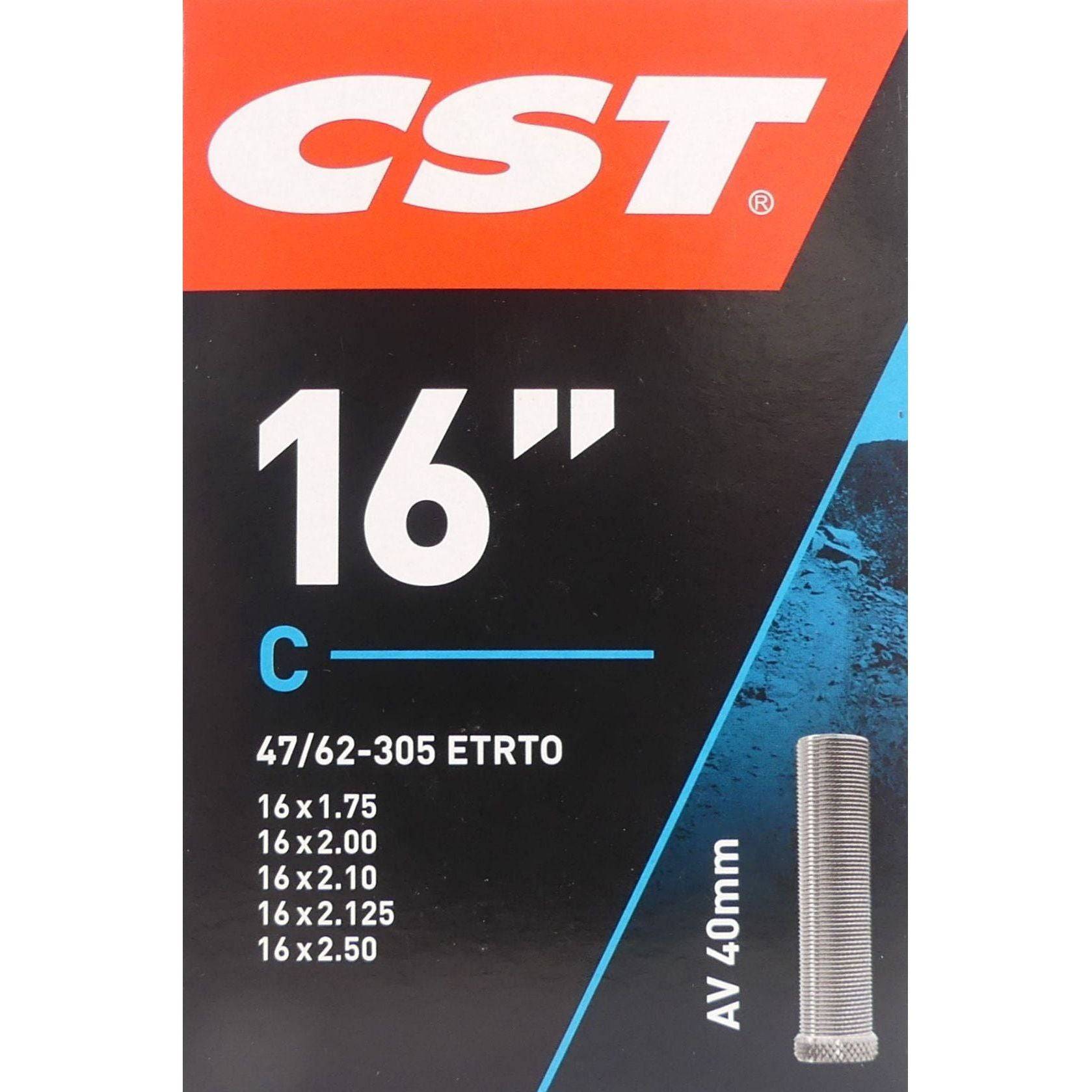 Cst Binnenband 40 Mm Ventiel 16X 1.75" / 47/62-305 - Le Coq Wielerartikelen