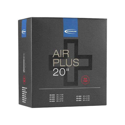 Schwalbe Binnenband Air Plus Sv7Ap 20" / 40/62-406 - 40Mm Ventiel - Le Coq Wielerartikelen