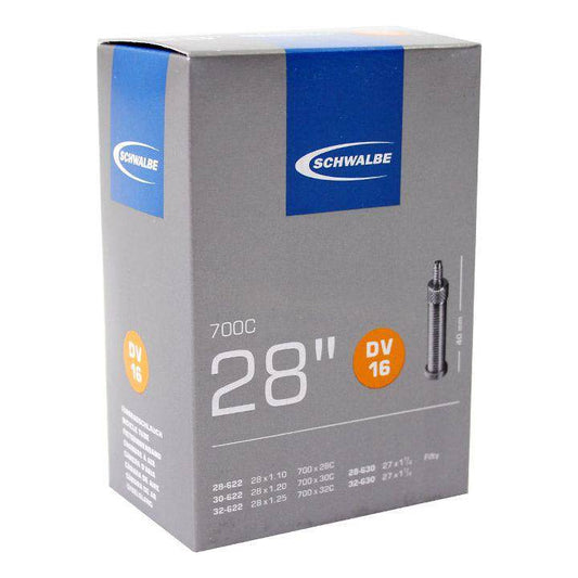 Schwalbe Binnenband Dv16 28" / 28/32-622/630 - 40Mm Ventiel - Le Coq Wielerartikelen