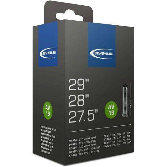 Schwalbe Binnenband Av19 28/29" + 27.5" / 40/62-584/635 - 40Mm Ventiel - Le Coq Wielerartikelen