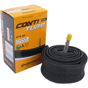 Continental MTB binnenband 26 inch, 40mm Autoentiel, geschikt voor banden 1.75 tot 2.50, zichtbaar in de afbeelding.