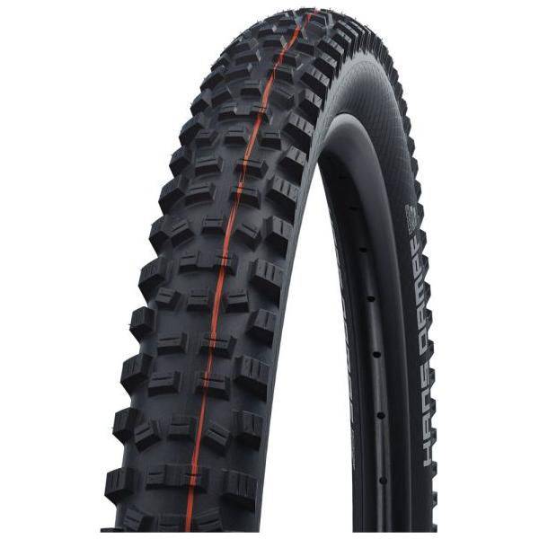 Schwalbe Hans Dampf Super Gravity mountainbike band 27,5 x 2,60" met 65-584 mm afmetingen, geschikt voor MTB's.