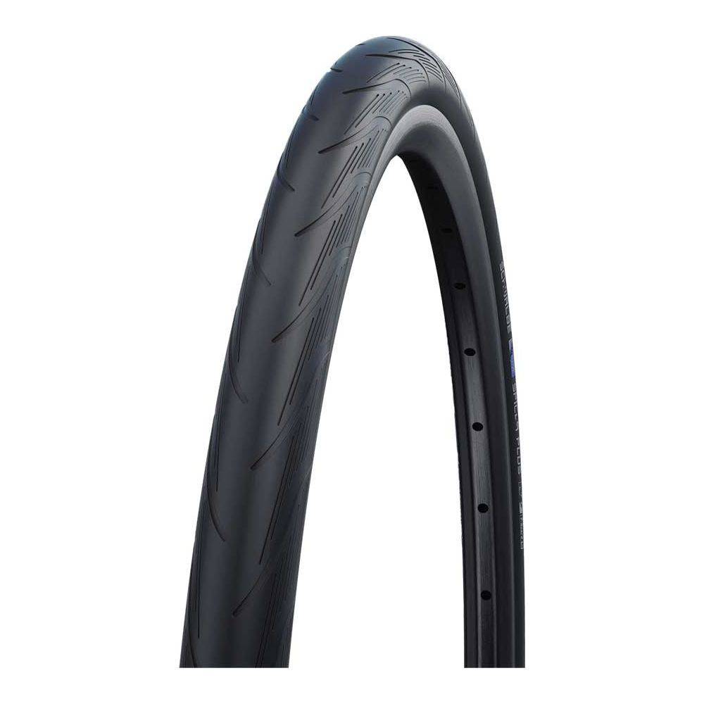 Schwalbe Spicer Plus buitenband voor stadsfiets, 26x1.50 inch, met Punctureguard anti-lek bescherming en stevige rubber constructie