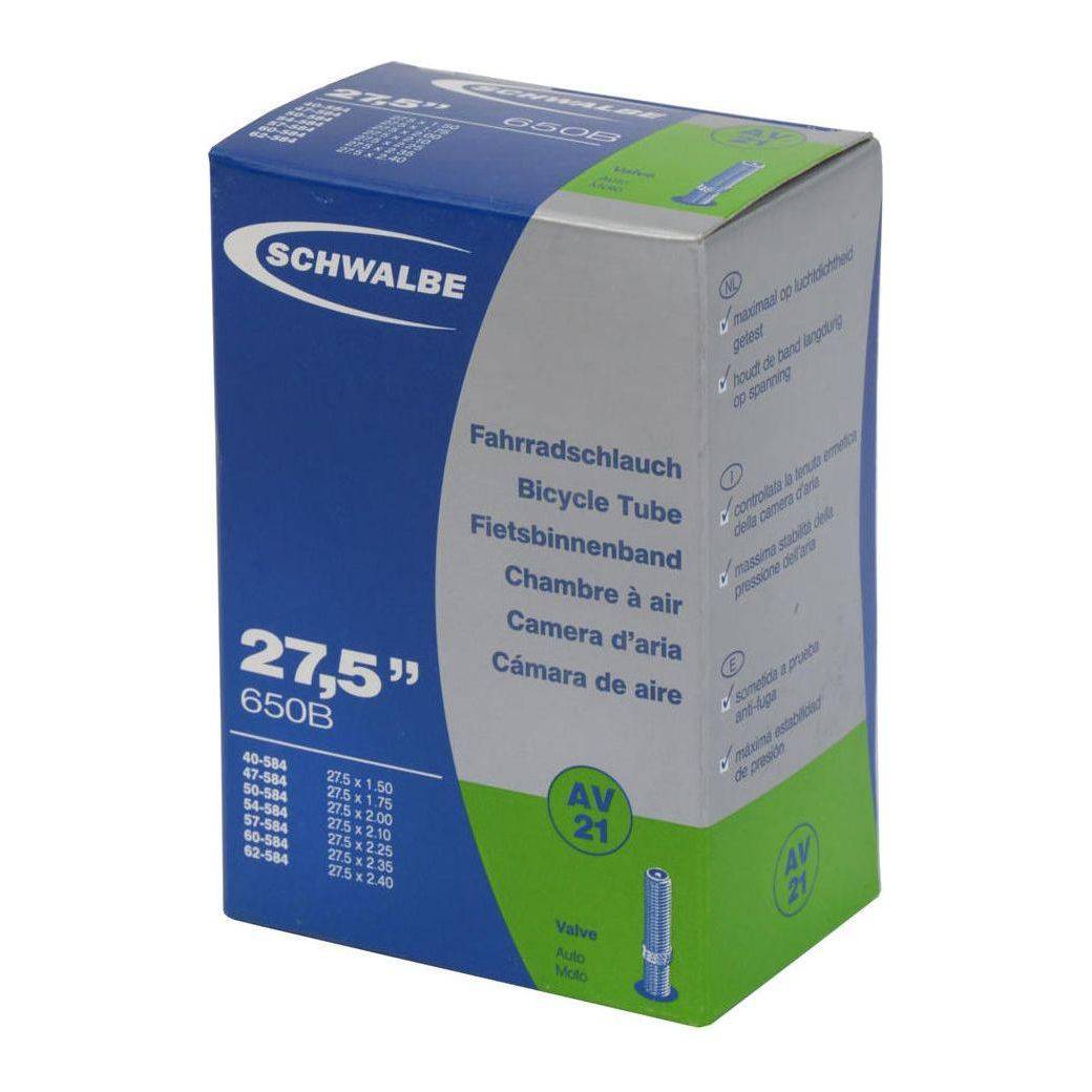 Schwalbe Binnenband Av21 27.5" / 40/62-584 - 40Mm Ventiel - Le Coq Wielerartikelen