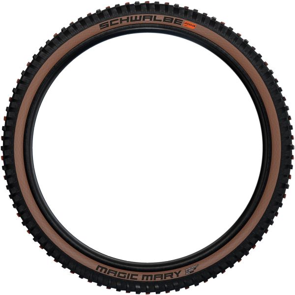 Schwalbe Buitenband 27.5" Magic Mary TLE ADDIX Soft Super Gravity 62-584 Vouwband Zwart/Bronze