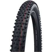 Schwalbe Rocket Ron Addix Speed MTB vouwband 27.5 x 2.10" met grip en off-road profiel op een fiets.
