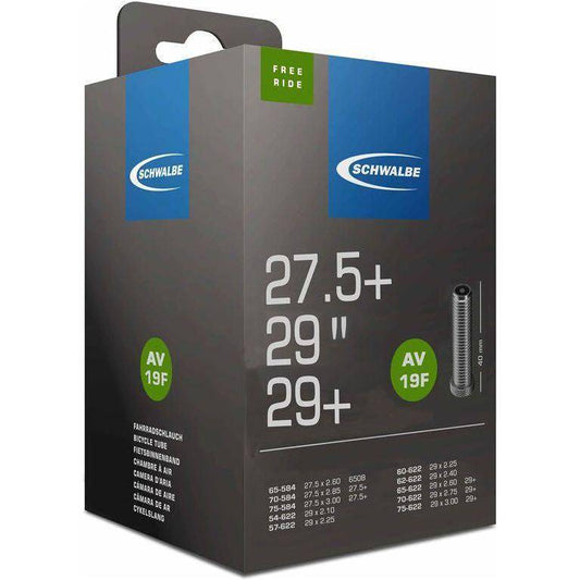 Schwalbe Binnenband Av19F Tr4 Freeride Air Plus 27.5-29" / 54/75-584/622 - 40Mm Ventiel - Le Coq Wielerartikelen
