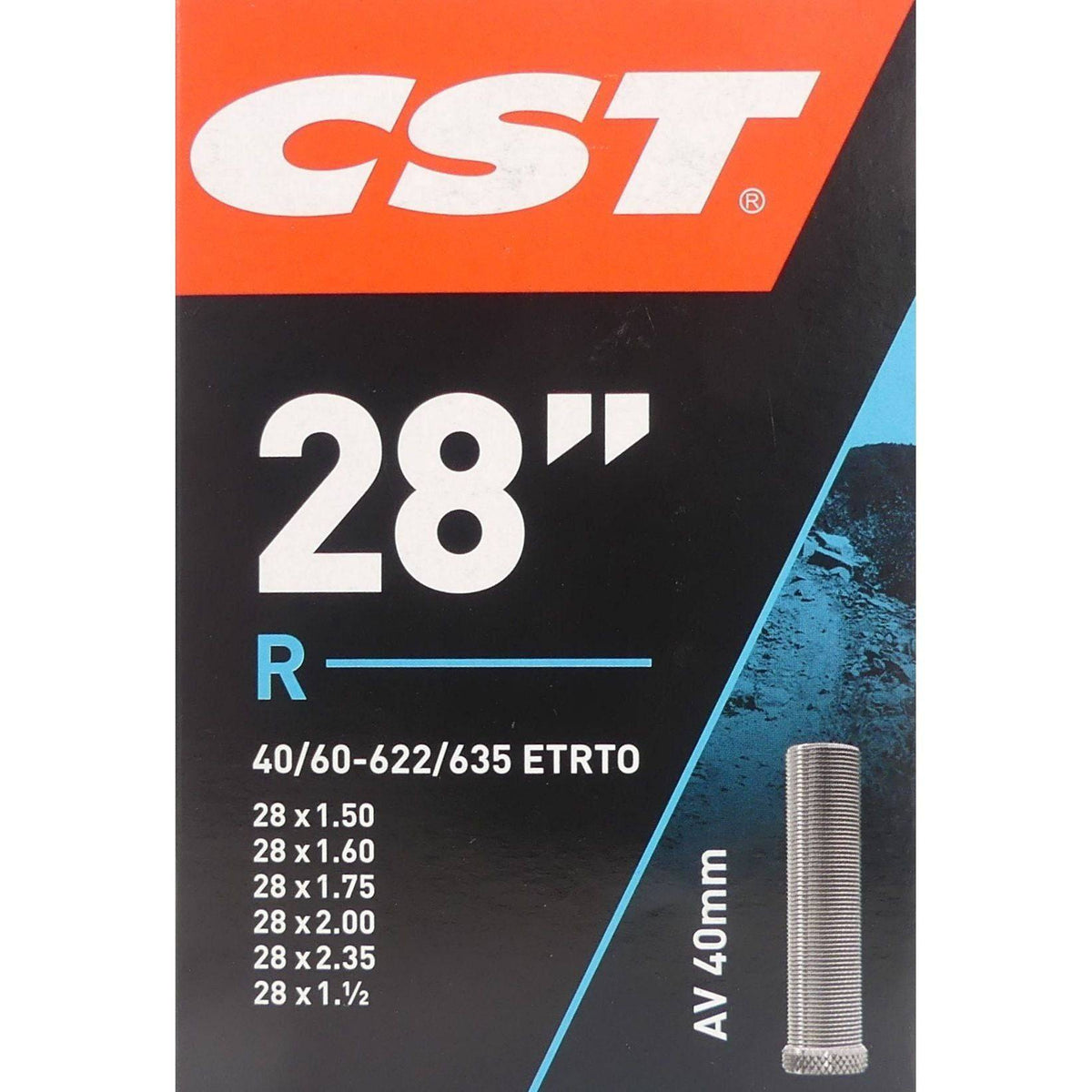 CST binnenband 29 inch, 28/29 x 1.50-2.35 inch, 40/60-622, voor fietsbanden, zichtbaar in de afbeelding