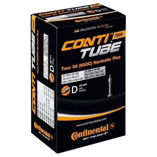 Continental Binnenband 26" Tour Hermetic Plus - 37/559 > 47-597 - Le Coq Wielerartikelen