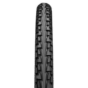 Continental Ride Tour 27x1.25 stadsfiets buitenband zwart met reflectie, geschikt voor stads- en toerfietsen.