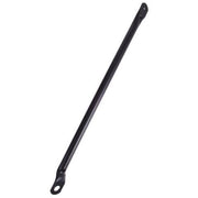 Steco poot voordrager van 42 cm zonder lamphaak, bagagedragers onderdeel, zwart en metalen constructie voor fietsen