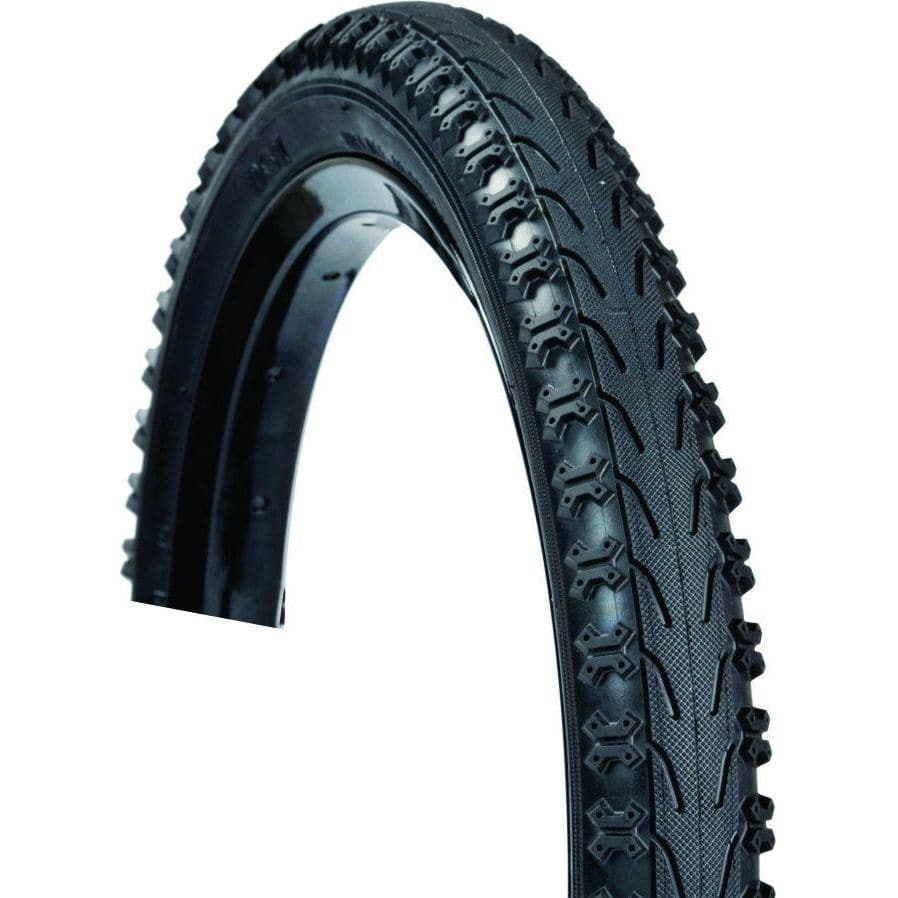 Zwarte Dutch Perfect stadsfiets buitenband 12 1/2 x 1.75" (47-203) met anti-lek bescherming voor fietsen.