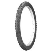 Zwarte Edge BMX buitenband 12 1/2 x 2 1/4" (62-203 mm) met profiel, geschikt voor BMX fietsen.
