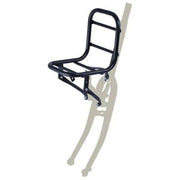 Steco transport voordrager voor V-brakes, geschikt voor 16-28 inch wielen, mat zwart, fietsonderdeel.