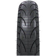 Zwarte Edge Fat Road Protect 20x4,00" stadsfiets buitenband met versterkte zijwanden, geschikt voor fatbikes.