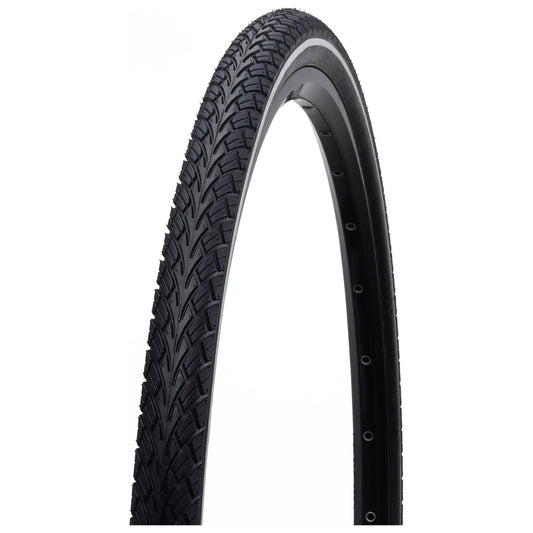 Edge Buitenband Street 24 X 1.75" / 47-507Mm - Zwart Met Reflectie - Le Coq Wielerartikelen