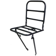 Steco voordrager 30x30 cm voor kroonboutmontage, matzwart, geschikt voor transport en bevestiging.