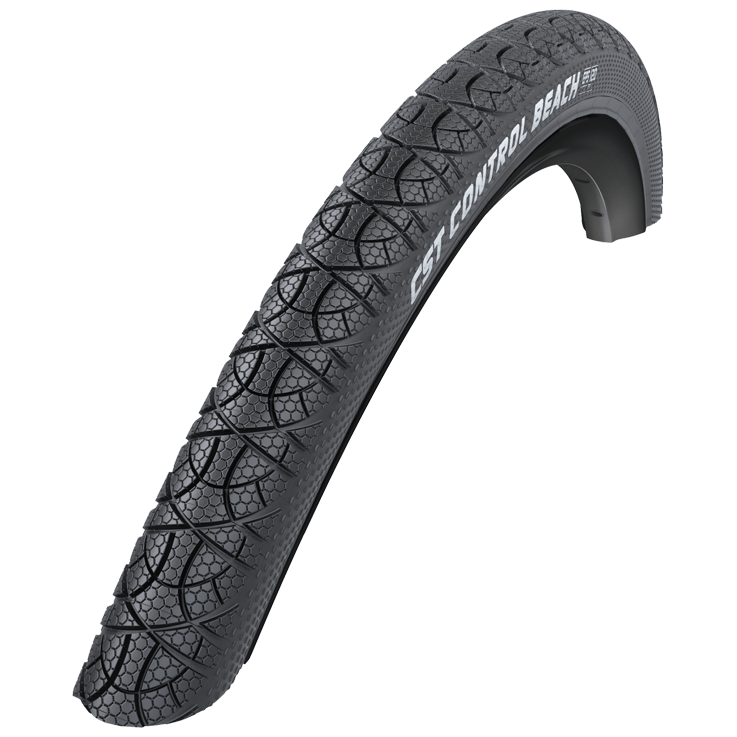 Zwarte CST Control Beach fietsband 29x2.40 inch, 60-622mm, voor optimale grip en duurzaamheid op de weg.