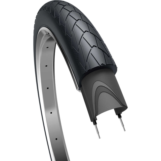 Edge Buitenband Mambo 28X2.00"/ 50-622 Mm - Zwart Met Reflectie - Le Coq Wielerartikelen