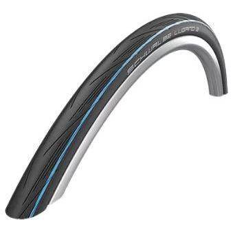 Schwalbe Vouwband Lugano 2 K-Guard racefietsband 28 x 1.00 inch, zwart met profiel voor wielrenfietsen