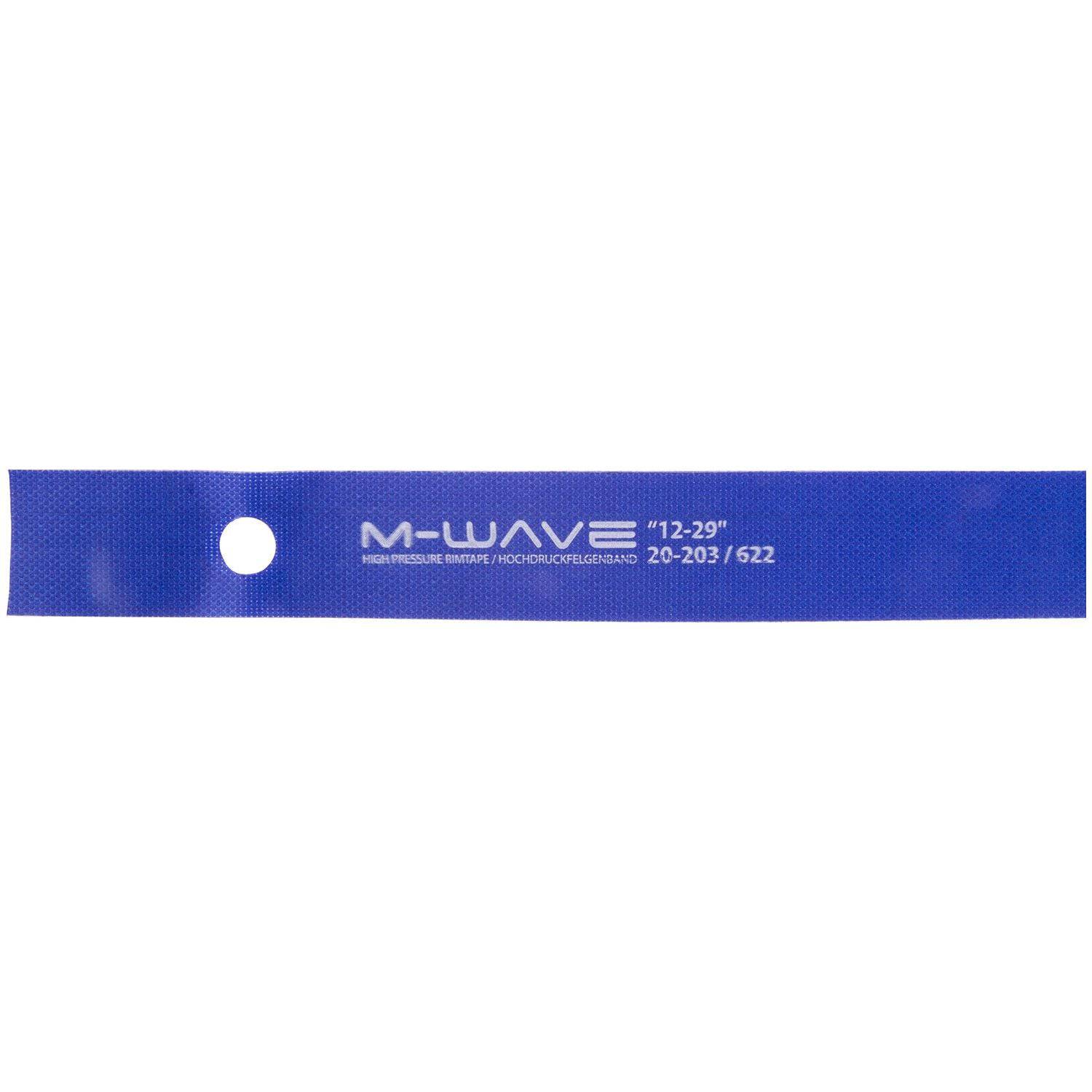 Velglint 12-29" M-Wave Rt-Hp-Glue Hoge Druk 20 Mm - Blauw (1 Set) - Le Coq Wielerartikelen