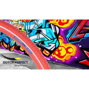Dutch Perfect stadsfietsband 28x1½" / 40-635 zonder lekbescherming met reflectie, geschikt voor comfortabele stadsritten.