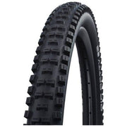 Zwarte Schwalbe Big Betty MTB buitenband 29x2.40 inch voor bikepark, profiel voor off-road en mountainbiken.
