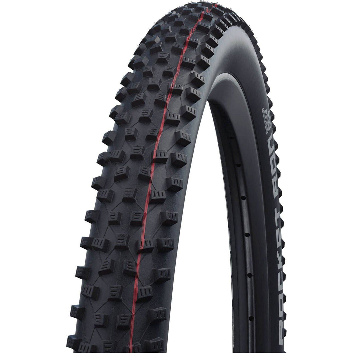 Schwalbe Rocket Ron Addix Speed Super Ground MTB band voor 29x2.10-inch wiel, zichtbaar met profiel en bandenwand