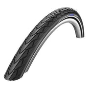 Schwalbe Marathon Racer Raceguard buitenband voor E-bike, 28x1.35 inch, met reflectie en stevige bescherming.