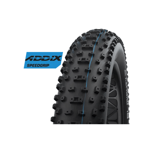 Schwalbe Vouwband Al Mighty Evo Super Ground 26 X 4.80" / 120-559 - Zwart - Le Coq Wielerartikelen