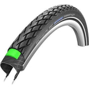 Schwalbe 20-inch Marathon ADDIX Eco GreenGuard stadsfiets buitenband, zwart, met groene beschermlaag en profiel voor stadsgebruik