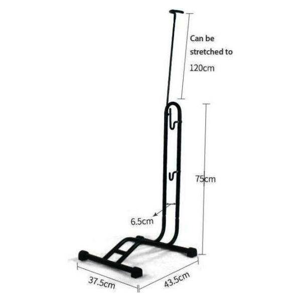 Edge Opbergstandaard L-Stand Voor 1 Fiets - Le Coq Wielerartikelen