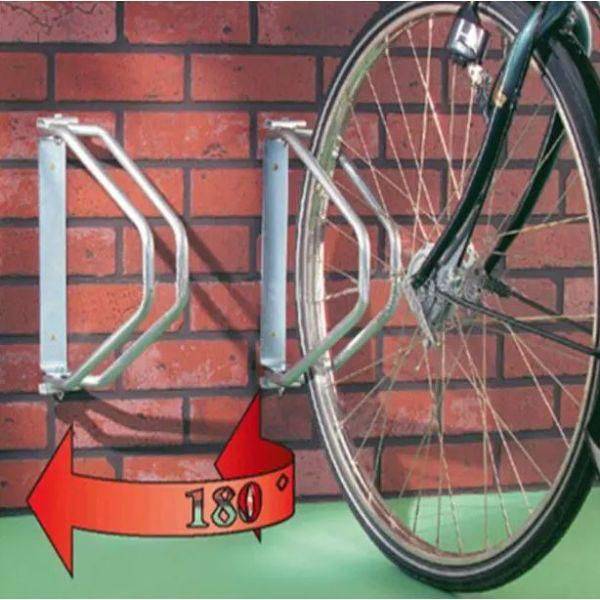 Verstelbaar Fietsenrek Edge Voor 1 Fiets - Muurmontage - Le Coq Wielerartikelen